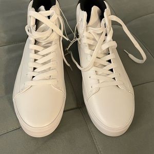 Calvin Klein high-top sneakers. Brand new